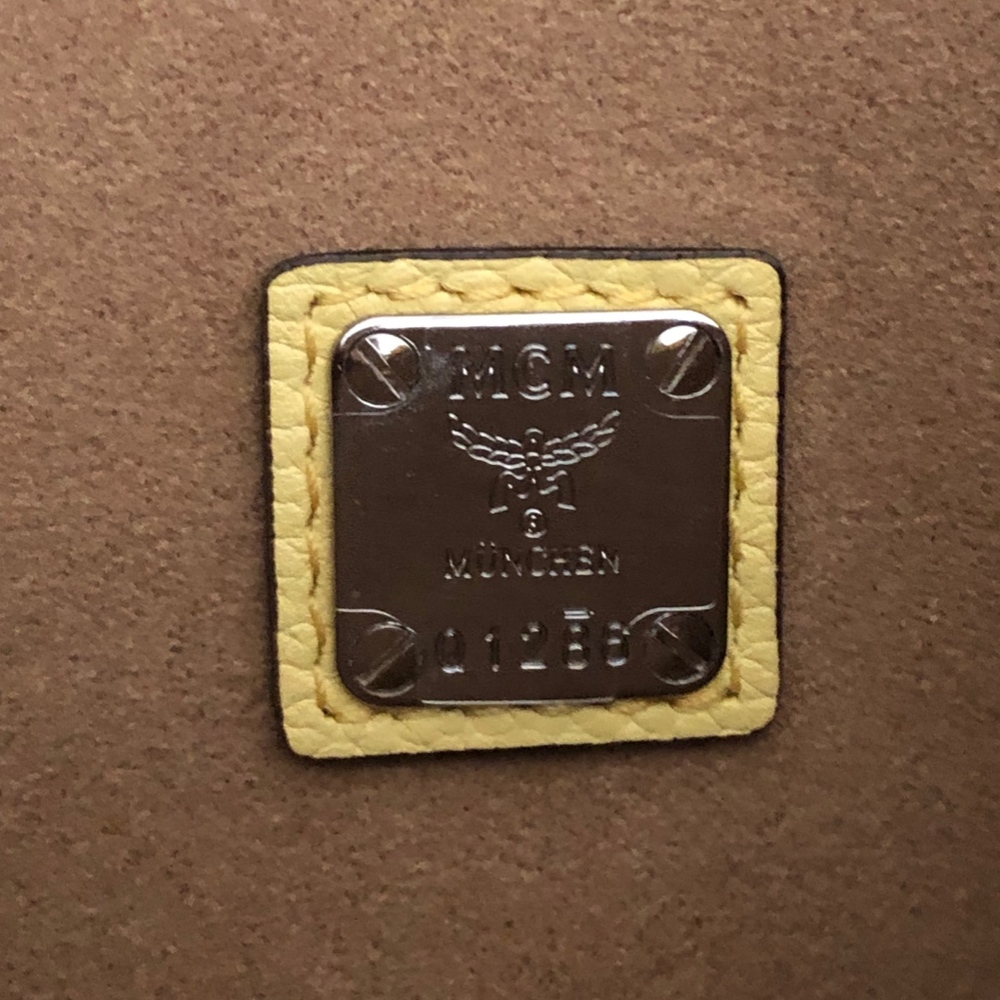 MCM Leather Double Zip Crossbody Bag - Picture 5 of 5